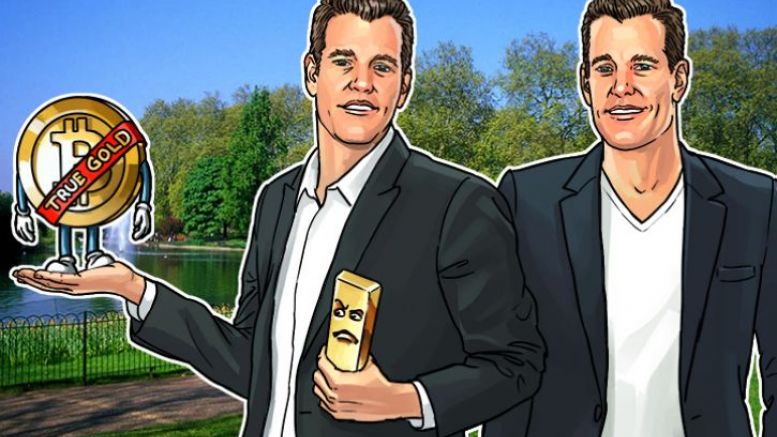 Bitcoin Better at Being Gold Than Gold, Winklevoss Twins Say