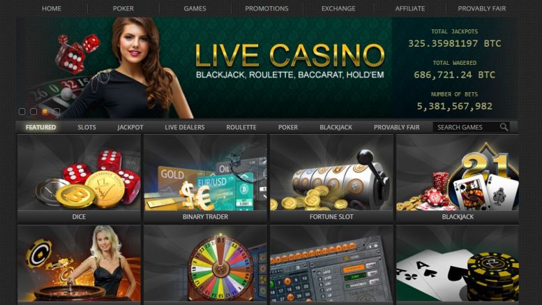 Play over 500 Casino Games at Fortunejack.com