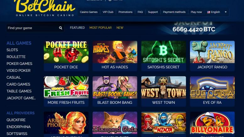 Betchain – The Best Paying Bitcoin Casino