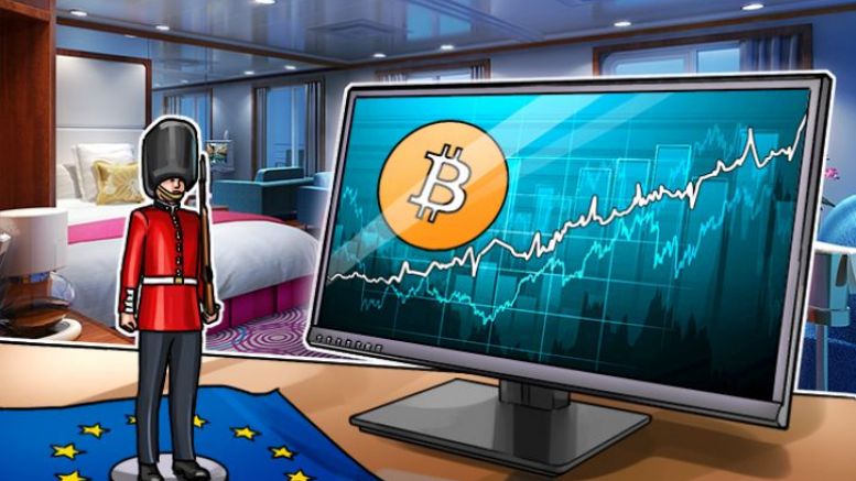 Bitcoin Price Rises Sharply After the UK Votes to Leave the EU, Trading Volumes Big