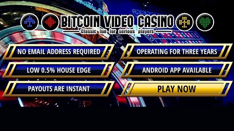 Bitcoin Video Casino, The Retro Video Poker Platform