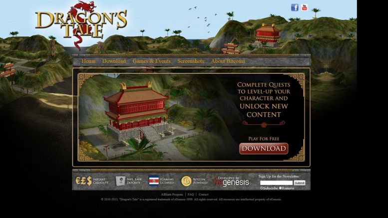 Dragon’s Tale, a MMORPG Bitcoin Casino Brings Attractive Offers