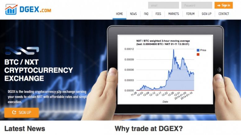 DGEX News: Lower fees and referral commissions (Press Release)