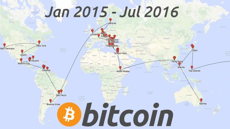 A Bitcoin Globetrotter Covers 27 Countries: How He Did It, What He Learned