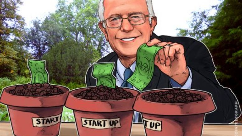 What if Bernie Sanders Had Raised Money for Blockchain Startups Instead