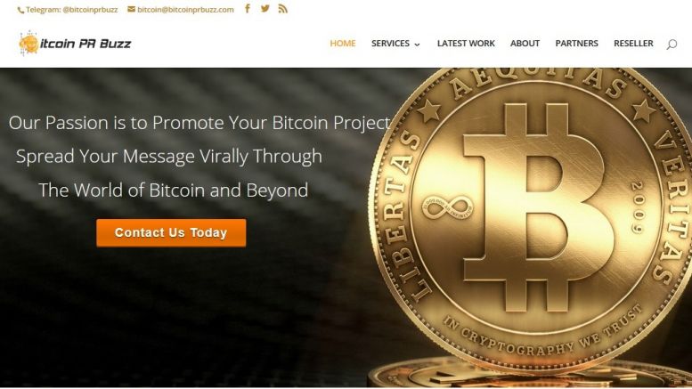 Bitcoin PR Buzz and Coinpoint Announce Strategic Bitcoin PR and Marketing Partnership