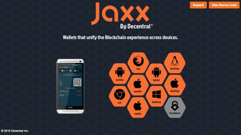 Jaxx To Be First Dash Wallet for iOS