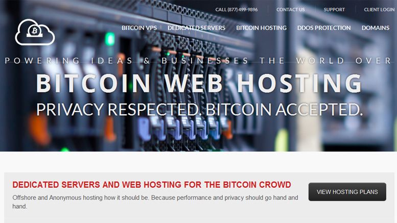 BitcoinWebHosting.net Opens To Offer Anonymous Web Hosting To The Bitcoin Community