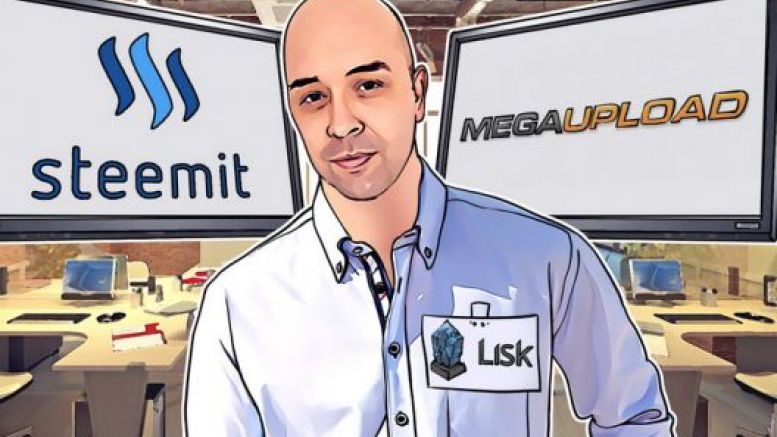Lisk Blockchain Platform to Host Megaupload 2.0 and Steemit