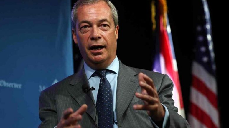 Aide to UKIP’s Nigel Farage Arrested for Demanding Bitcoin in Blackmail