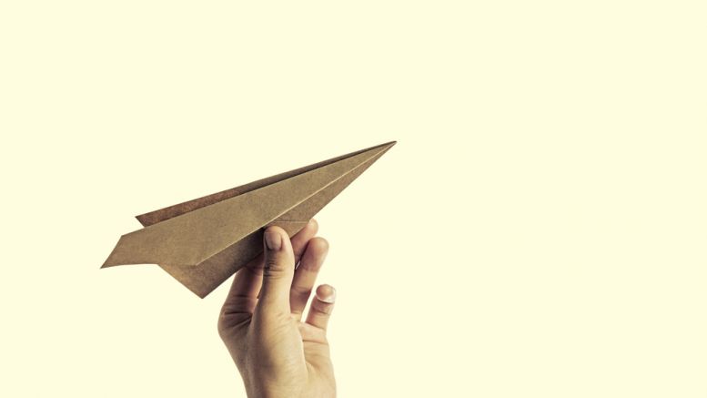 Bitcoin Price Flying The Envelope