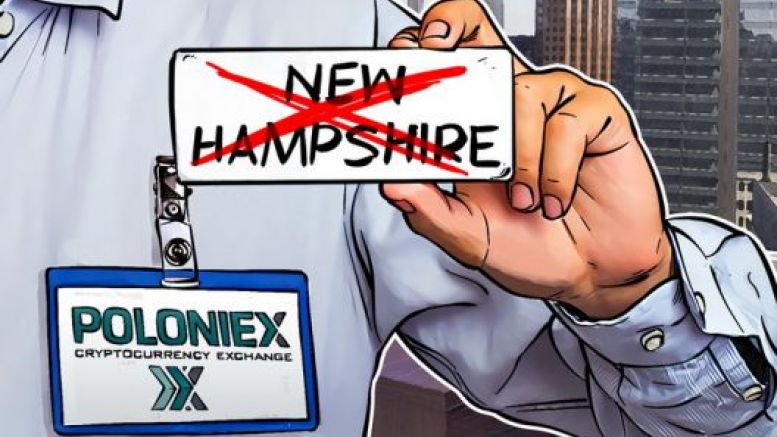 Poloniex Exchange Suspends All New Hampshire Accounts Due to Govt Regulations