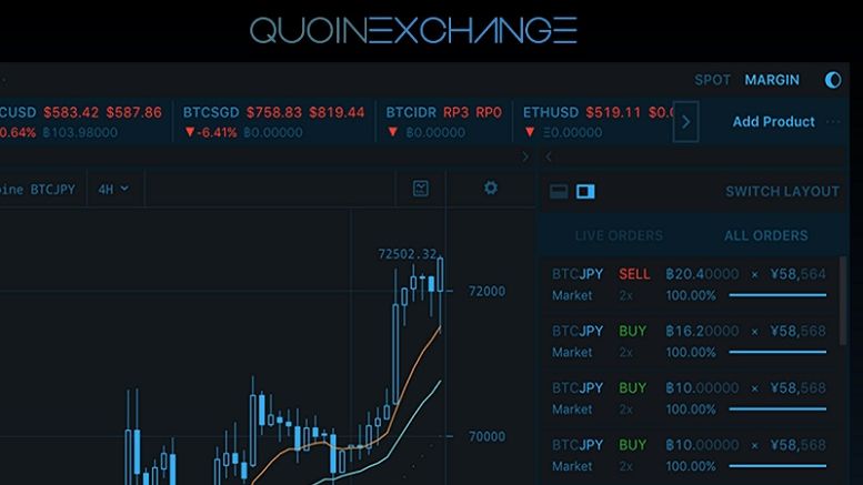 QUOINE Bitcoin Exchange Rolls Out Dashboard Updates, New App
