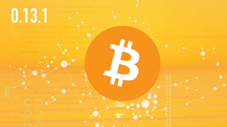 Segregated Witness Officially Introduced With Release of Bitcoin Core 0.13.1