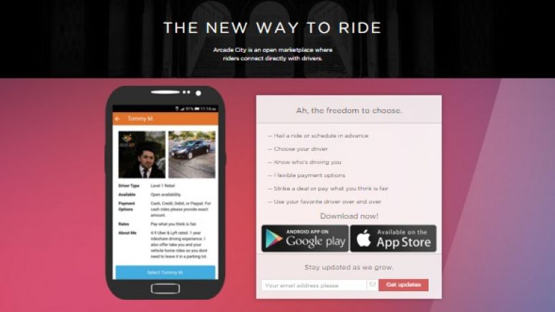 Arcade City to Create a Truly Decentralized Services Marketplace