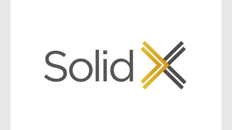 SolidX Partners Inc. Raises $3 Million to Connect Bitcoin Ecosystem with Capital Markets via Swaps