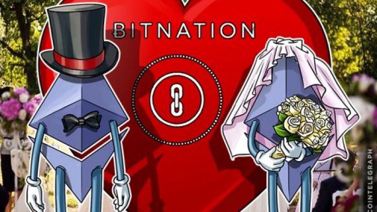 Bitnation Releases Marriage App, Smart Love, on Ethereum Blockchain