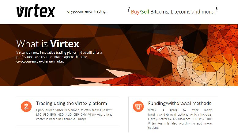 New Cryptocurrency Exchange – Virtex to Launch in Lithuania