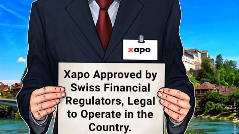 Switzerland Grants Bitcoin License to Xapo, Legal to Operate
