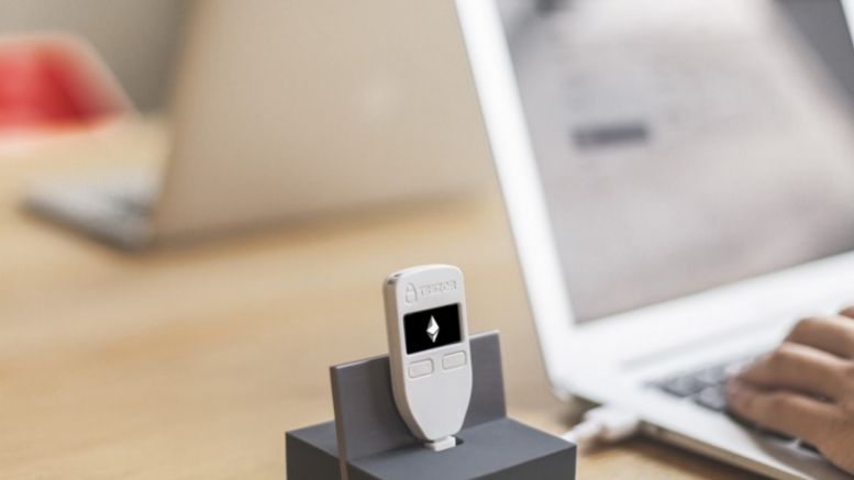 Bitcoin Hardware Wallet Trezor Adds Support For Ethereum Users