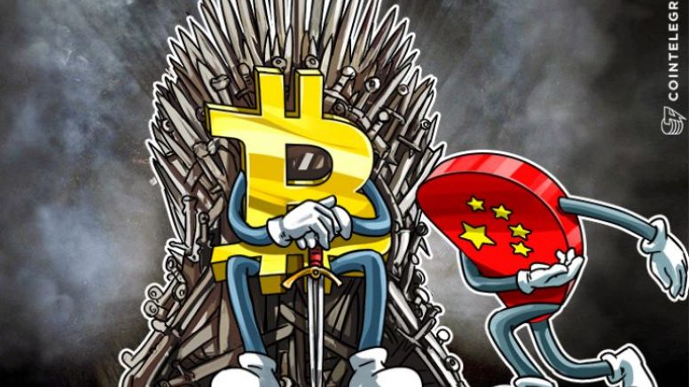 Bitcoin Will Be Dominated By Western Nations, China Will Be Vassal Nation Again