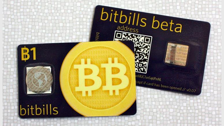 Physical bitcoin producer Bitbill applies for cold storage patent
