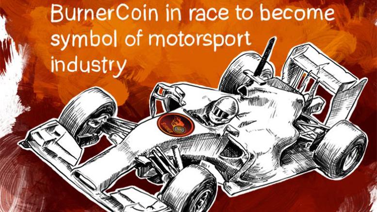 BurnerCoin in race to become symbol of motorsport industry