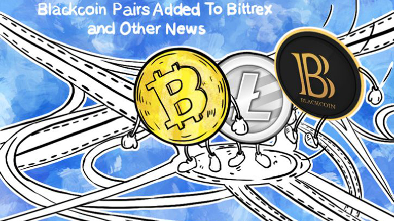 Blackcoin Pairs Added To Bittrex, And Other News