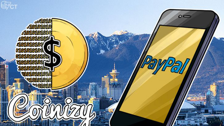 Coinizy Brings the World's First Bitcoin to PayPal Exchange