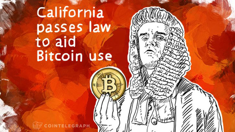 California passes law to aid Bitcoin use