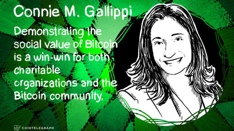 Bitcoin for a Charitable Cause: An Interview with Connie M. Gallippi