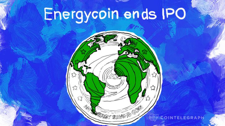 Energycoin, the Power-Saving Crypto-currency, Ends IPO