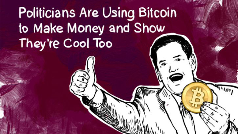 Politicians Are Using Bitcoin to Make Money and Show They’re Cool Too