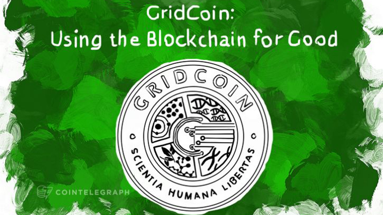GridCoin: Using the Blockchain for Good