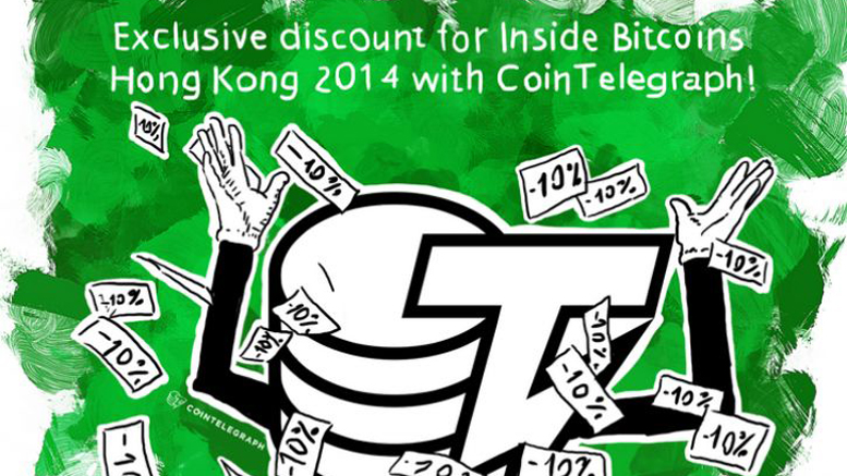 Exclusive discount for Inside Bitcoins Hong Kong 2014 with CoinTelegraph!