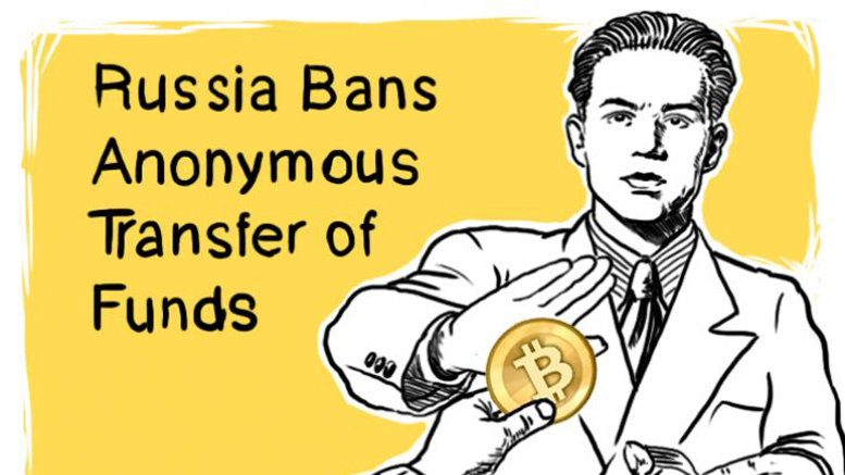 Russia Bans Anonymous Transfer of Funds