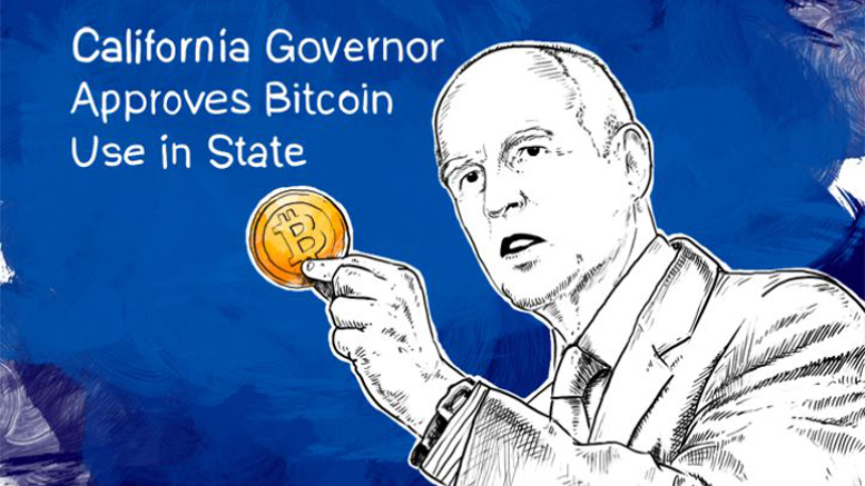 California Governor Approves Bitcoin Use in State