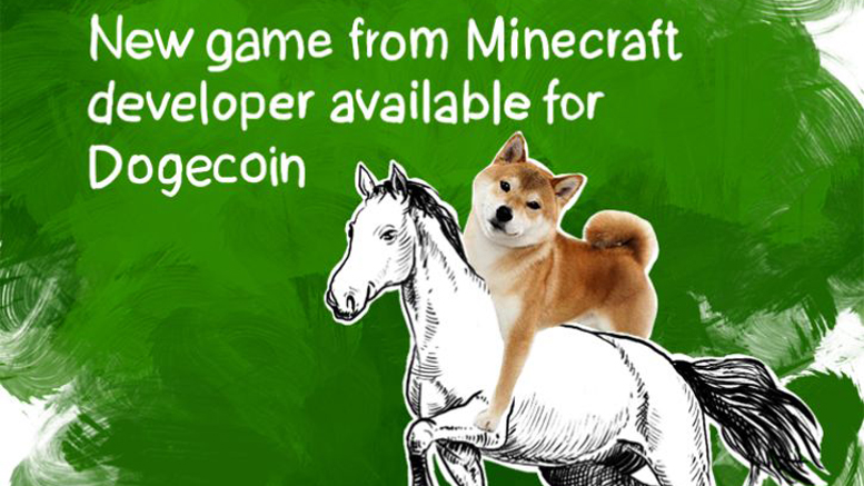 New game from Minecraft developer available for Dogecoin
