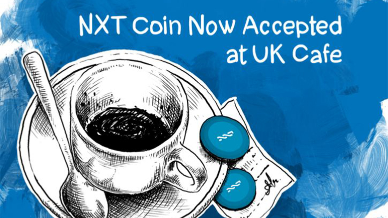 NXT Coin Now Accepted at UK Cafe