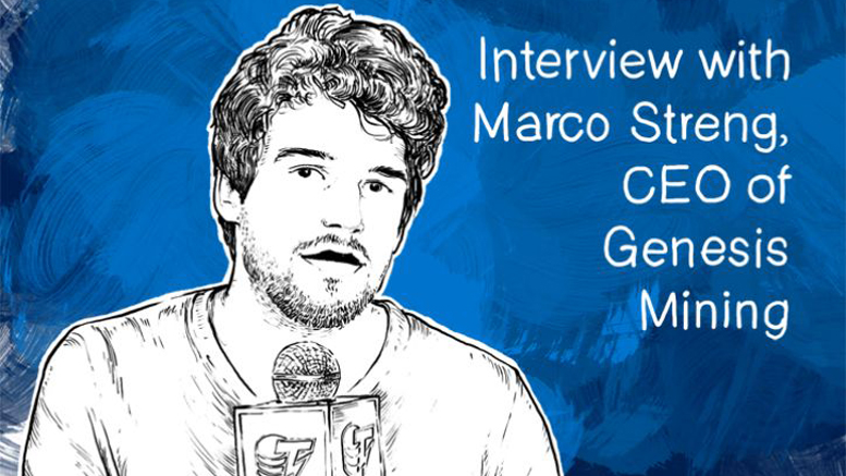 Interview with Marco Streng, CEO of Genesis Mining