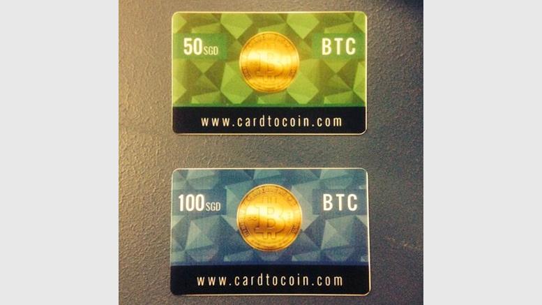 Singapore's 8pip to Sell Prepaid Bitcoin Cards at Retailers