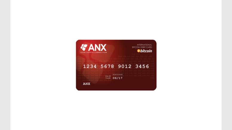 ANX Bitcoin Debit Cards Turn Out to be a Hot Ticket Item