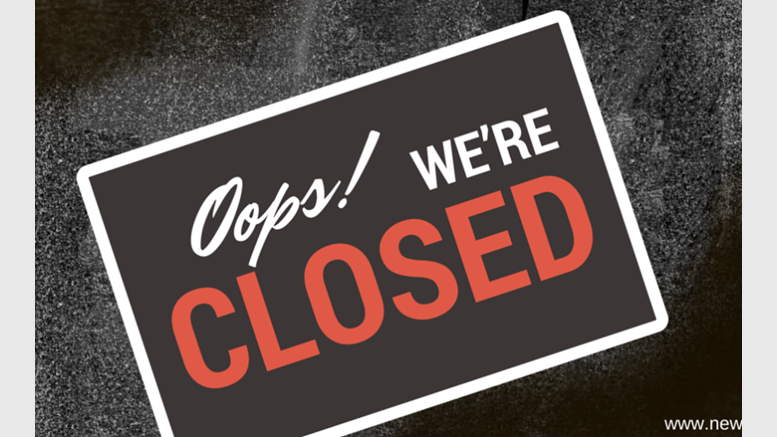 Another Bitcoin Exchange Shuts Down