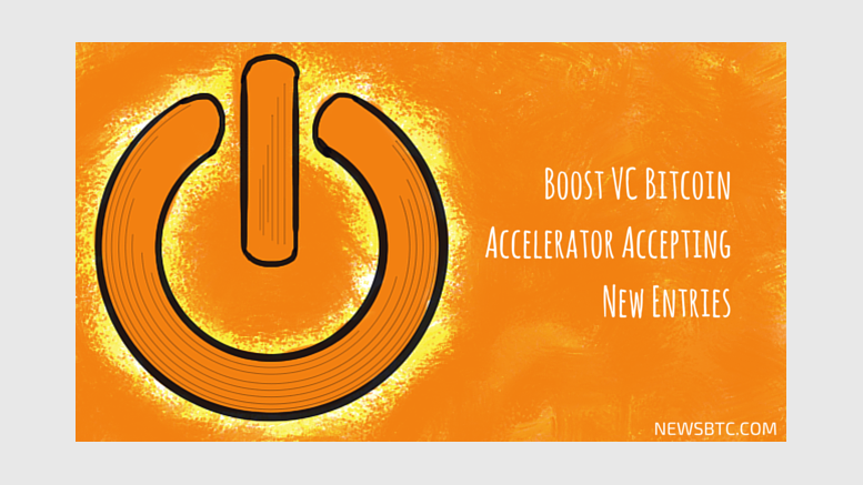 Boost VC Bitcoin Accelerator Accepting New Entries