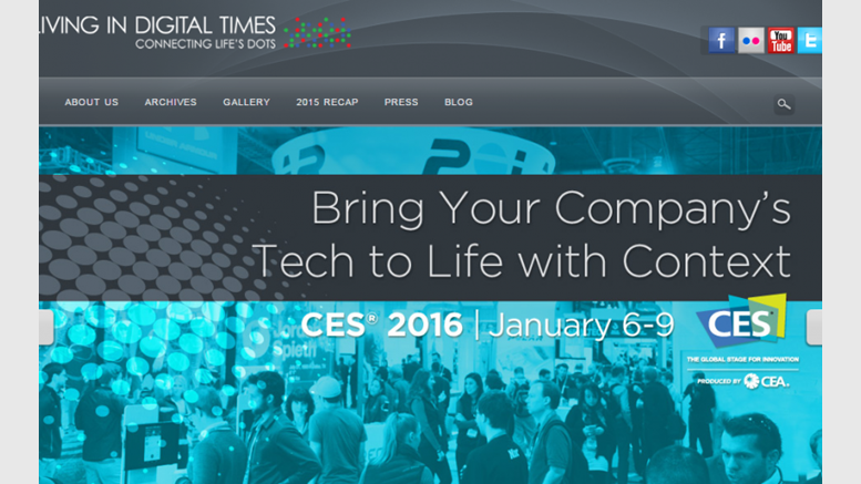 HUGE: CES® 2016 to Host The Digital Money Forum