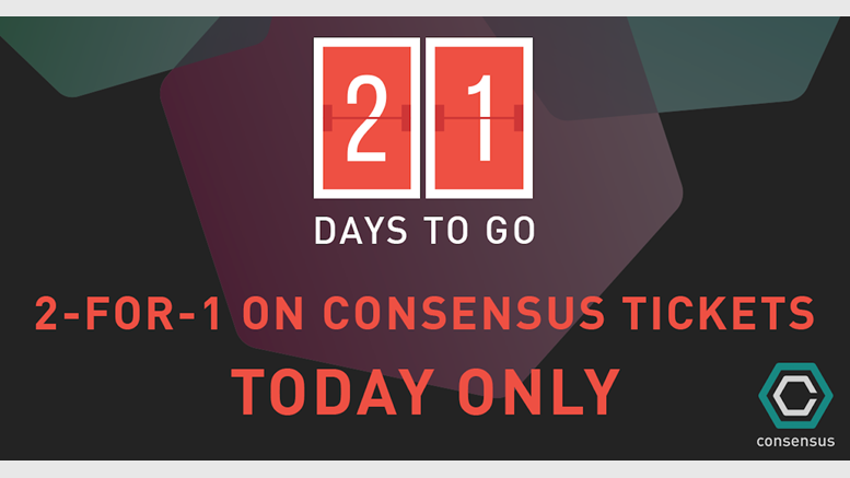 24-Hour Flash Sale on Consensus 2015 Tickets