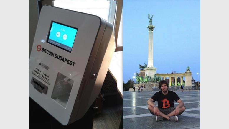 Budapest Hungary gets its first Bitcoin ATM