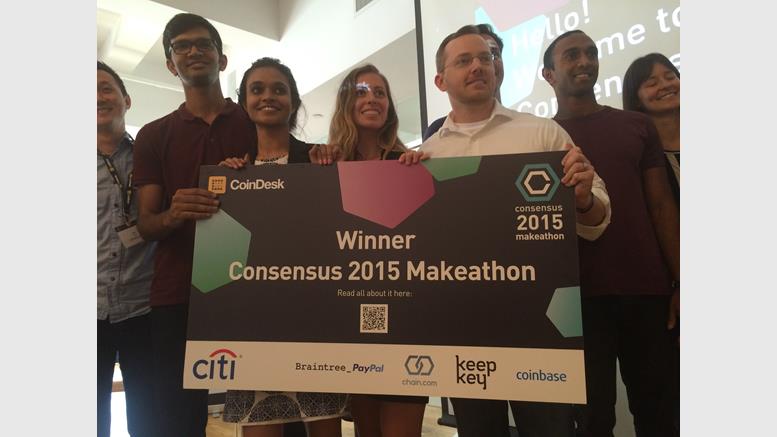 Blockchain Insurance Solution Wins Consensus 2015 Makeathon