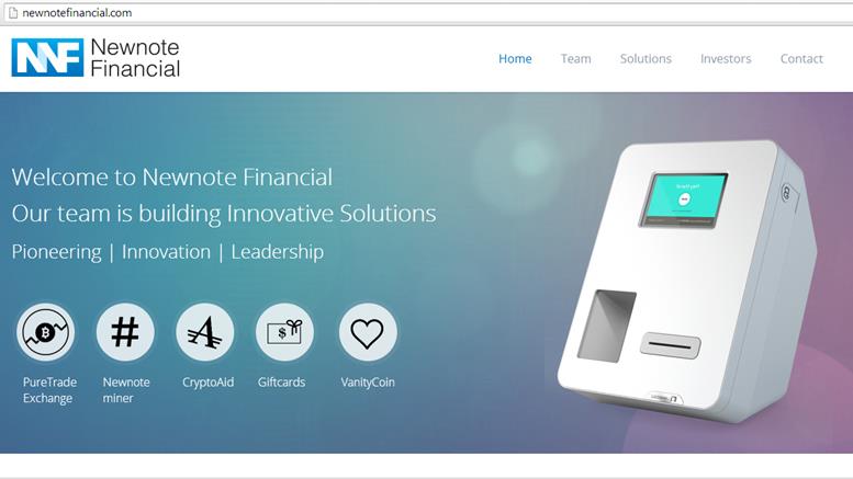 Bitcoin Exchange Promoted on Newnote Financial's National Television Campaign