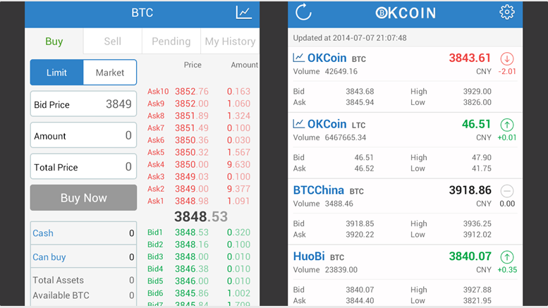 OKCoin Releases New, Full-Featured Version of Android App